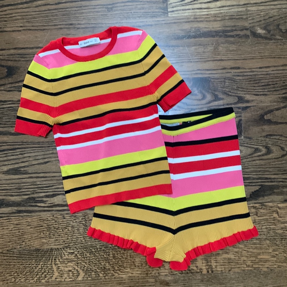 Zara Striped Set - Picture 1 of 4